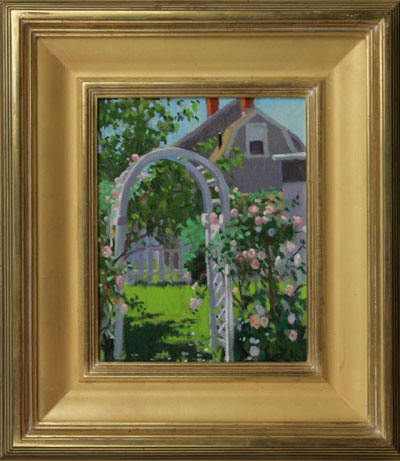 Arbor painting by Hillary Osborn